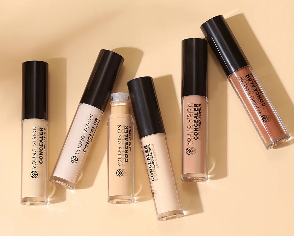 YOUNG VISION Matte Finish Soft-Focus Concealer Brightens complexion Waterproof Contouring concealer for sculpted definition