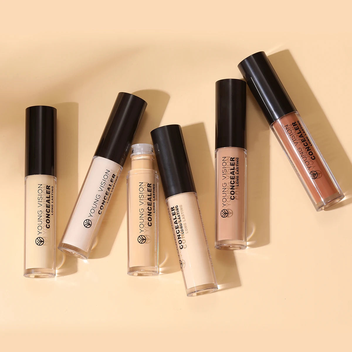 YOUNG VISION Matte Finish Soft-Focus Concealer Brightens complexion Waterproof Contouring concealer for sculpted definition